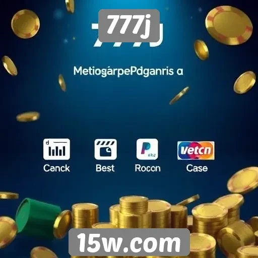 Métodos de pagamento no 777j